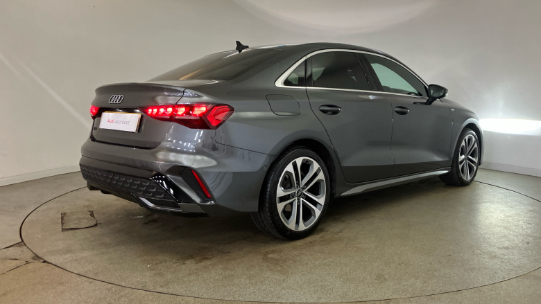 Audi A3 30 TFSI S Line 4dr S Tronic Petrol Saloon